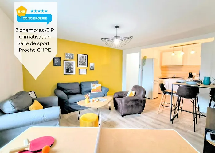 Chez Lulu - 5 Lits- Proche Cnpe - Gare